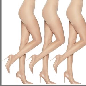 L'eggs Nude Size Q CONTROL TOP SHEER TOE